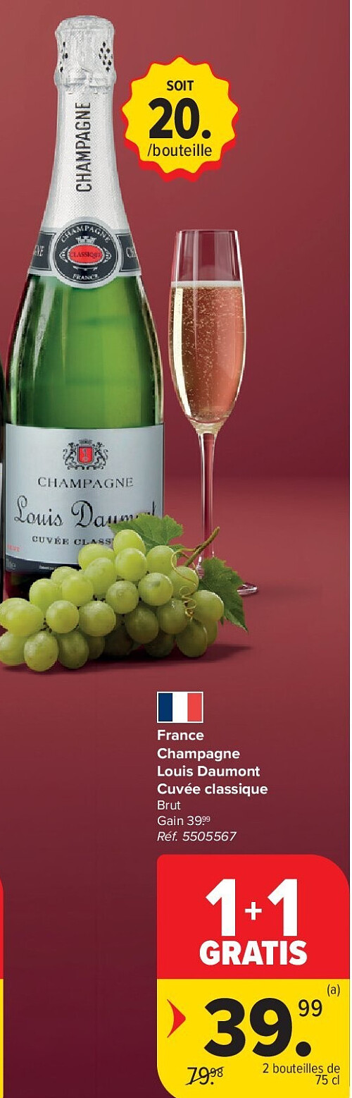 France Champagne Louis Daumont Cuvée classique