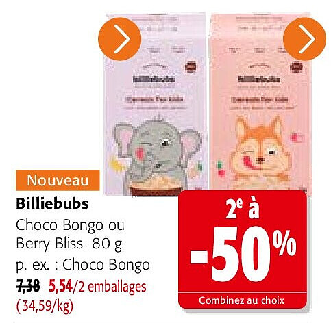 Billiebubs Choco Bongo