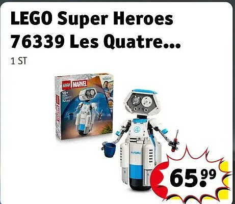 LEGO Super Heroes 76339 Les Quatre.
