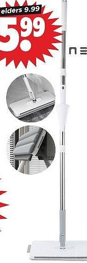 Nexxt 5-in-1 multifunctionele mop