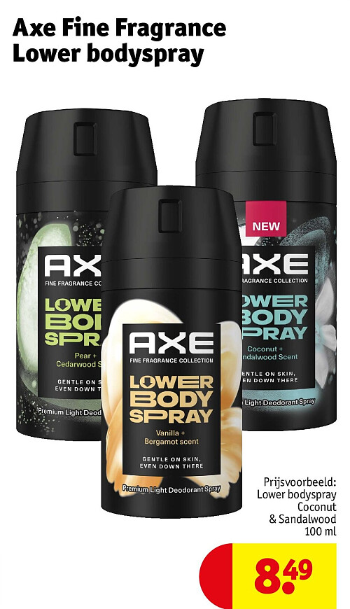 Axe Fine Fragrance Lower bodyspray