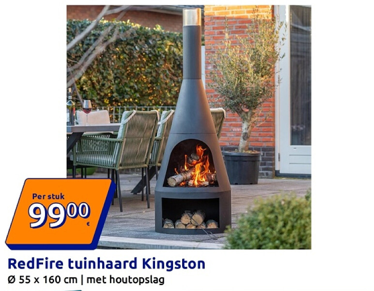 RedFire tuinhaard Kingston