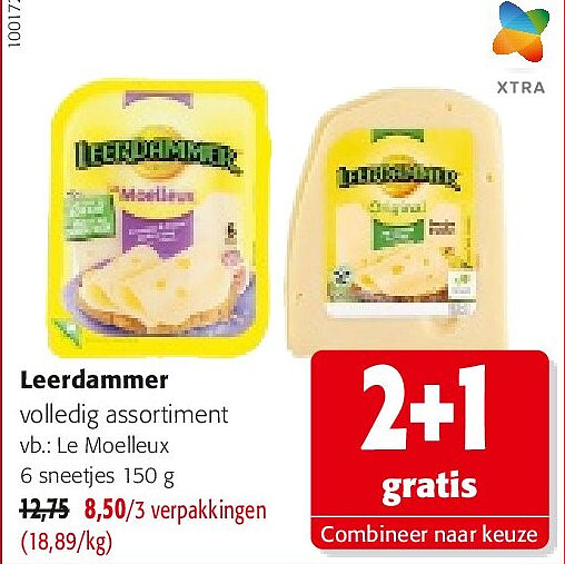 Leerdammer Le Moelleux 6 sneetjes 150 g