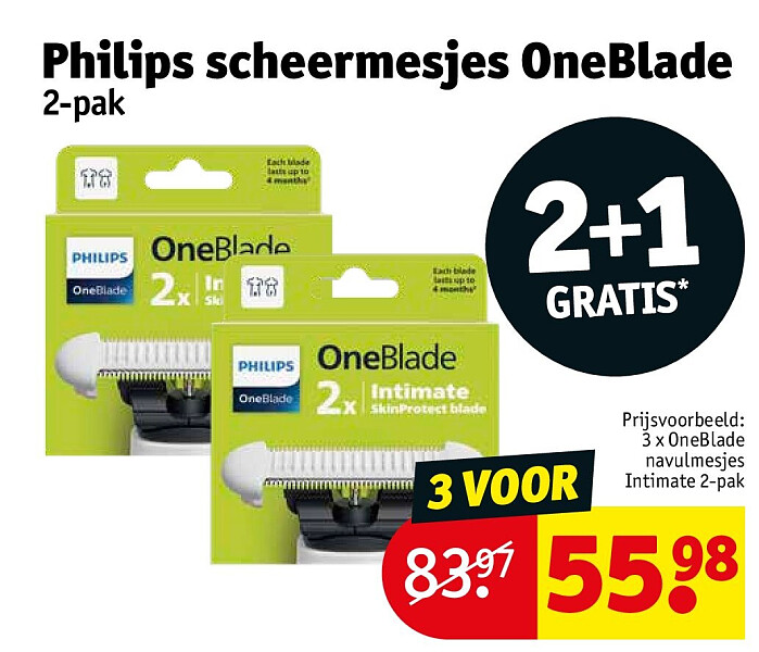 Philips scheermesjes OneBlade