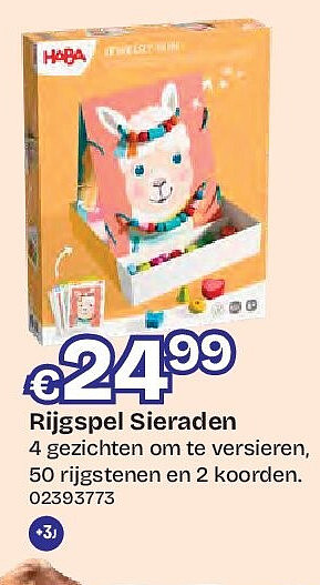 Rijgspel Sieraden