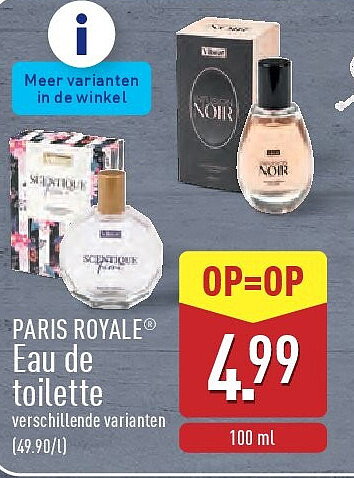Eau de toilette