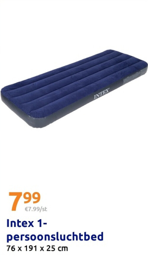 Intex 1- persoonsluchtbed