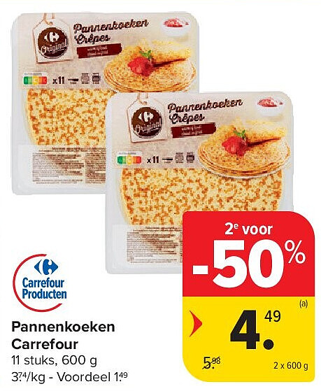 Pannenkoeken Carrefour