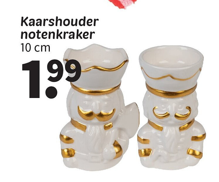 Kaarshouder notenkraker 10 cm