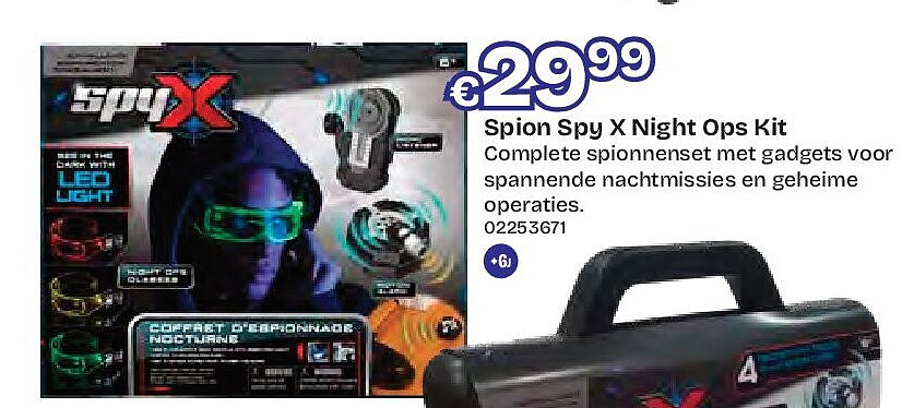 Spion Spy X Night Ops Kit