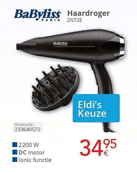 Haardroger D572E