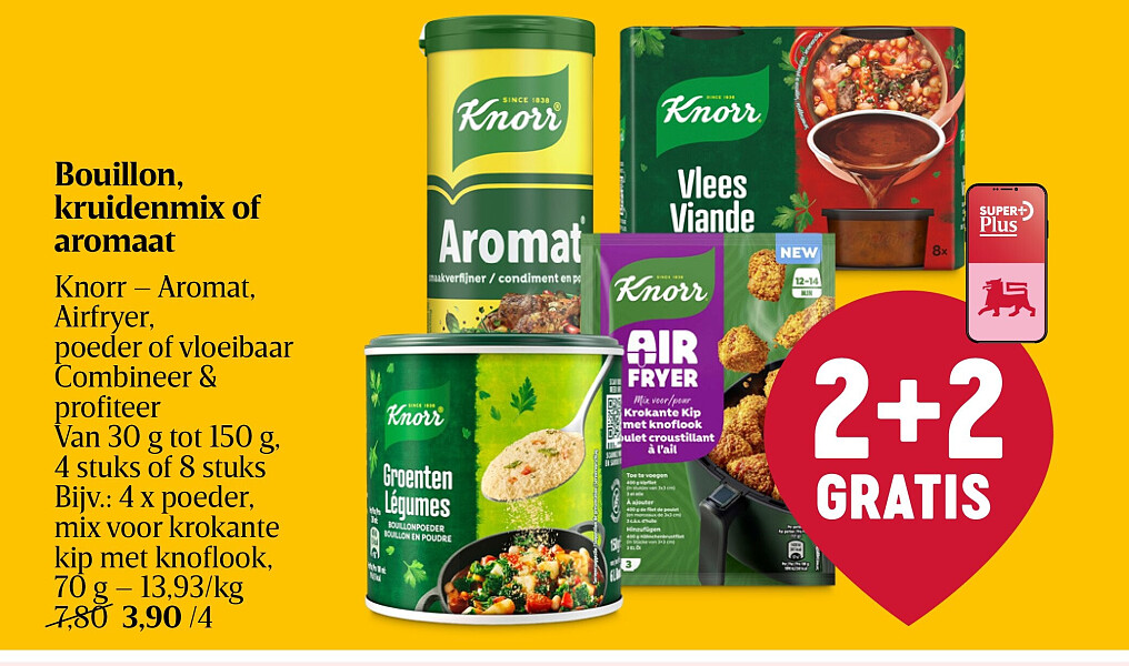 Bouillon, kruidenmix of aromaat
