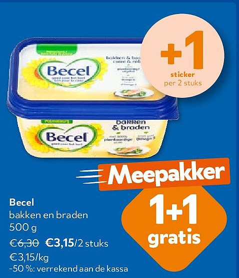 Becel bakken en braden 500 g