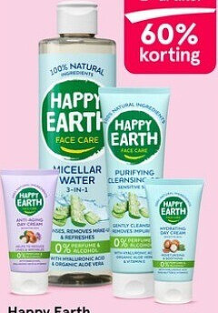 Happy Earth gezichtsverzorging