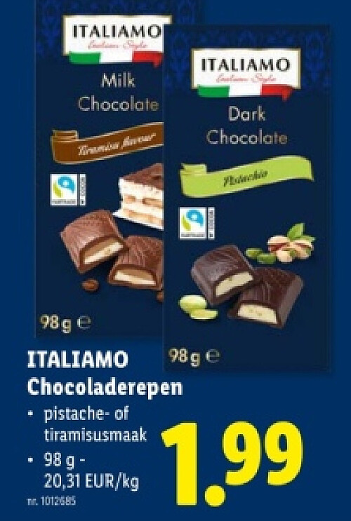 Chocoladerepen