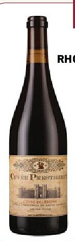 Rode wijn Côtes du Rhône Cuvée Prestigieux