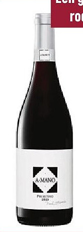 Rode wijn Primitivo A-Mano