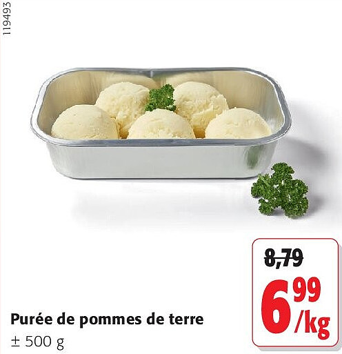 Purée de pommes de terre