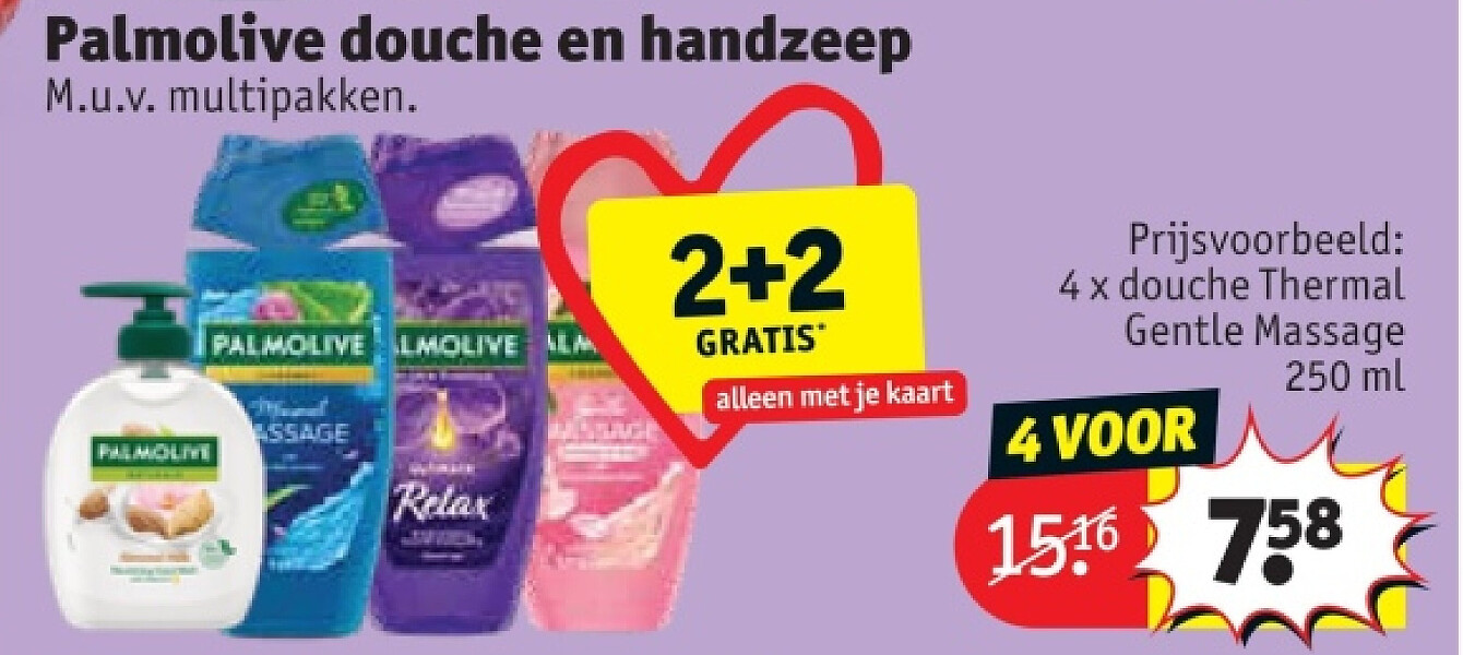 Palmolive douche en handzeep
