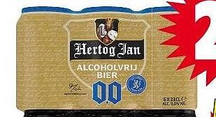 Hertog Jan pils of 0.0 33 cl