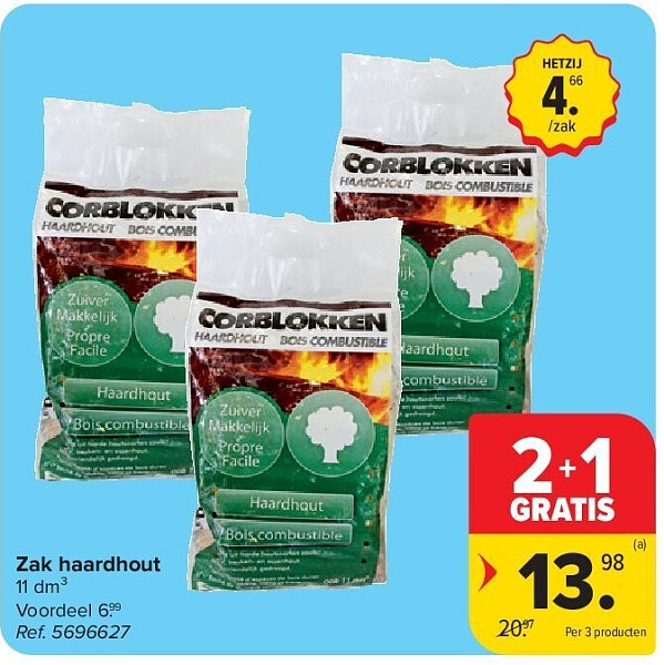 Zak haardhout