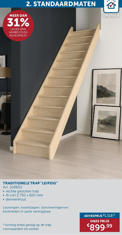 TRADITIONELE TRAP "LEIPZIG"