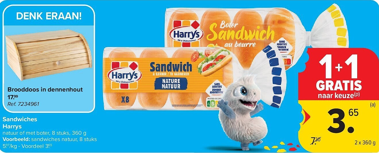 Sandwiches Harrys