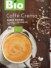 K-BIO Bio-Caffè Crema oder -Espresso, ganze Bohnen, 1 kg