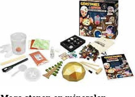 Mega stenen en mineralen