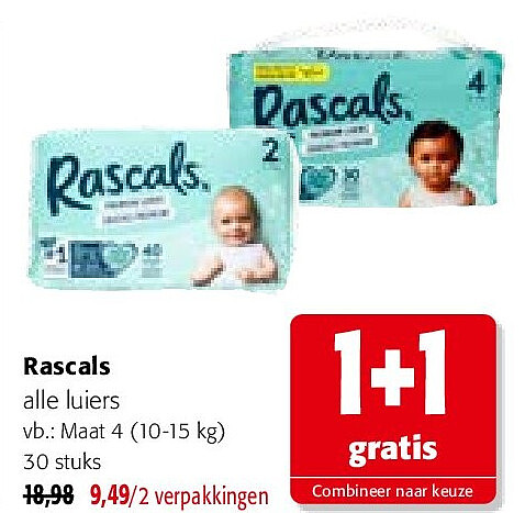 Rascals alle luiers