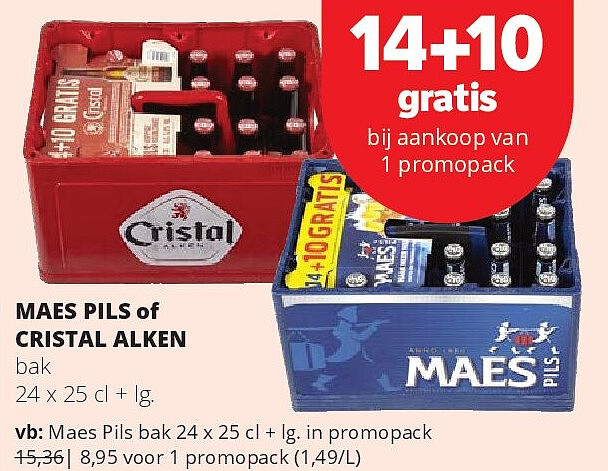 MAES PILS of CRISTAL ALKEN