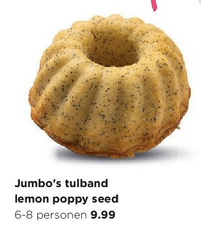 Jumbo's tulband lemon poppy seed