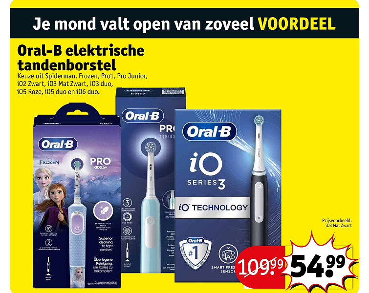 Oral-B elektrische tandenborstel