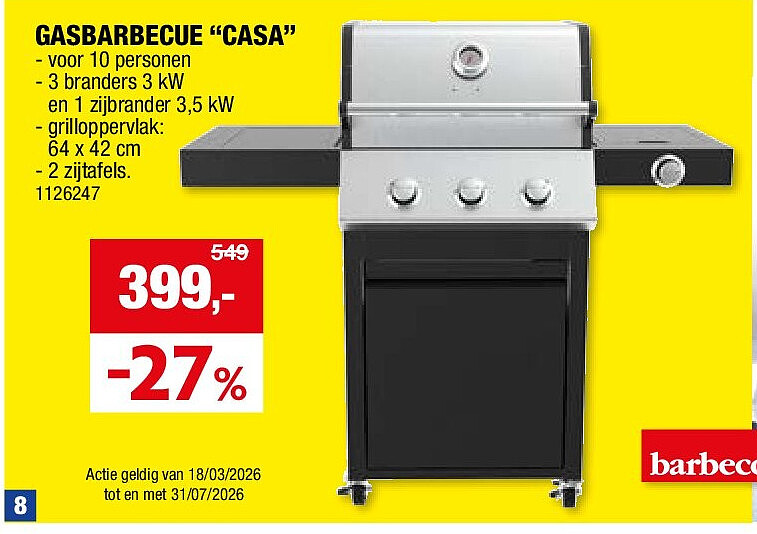 GASBARBECUE “CASA”