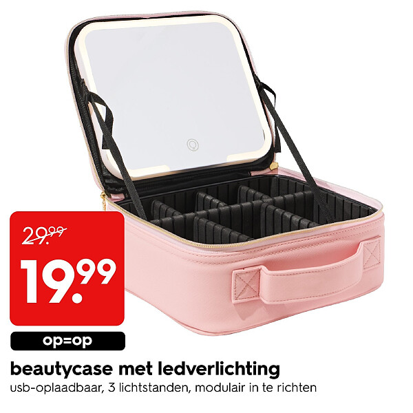 beautycase met ledverlichting