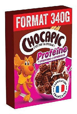 Céréales protéinées chocolat Chocapic Nestlé 340 g
