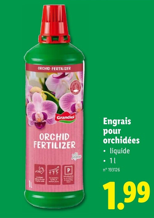 Engrais pour orchidées
