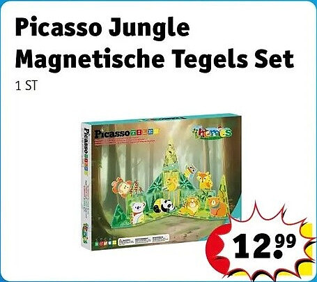 Picasso Jungle Magnetische Tegels Set