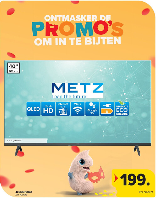 METZ 40MQE7000Z QLED TV