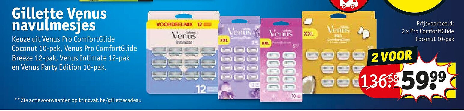 Gillette Venus navulmesjes