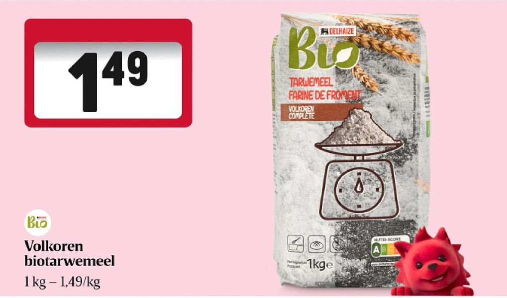 Volkoren biotarwemeel