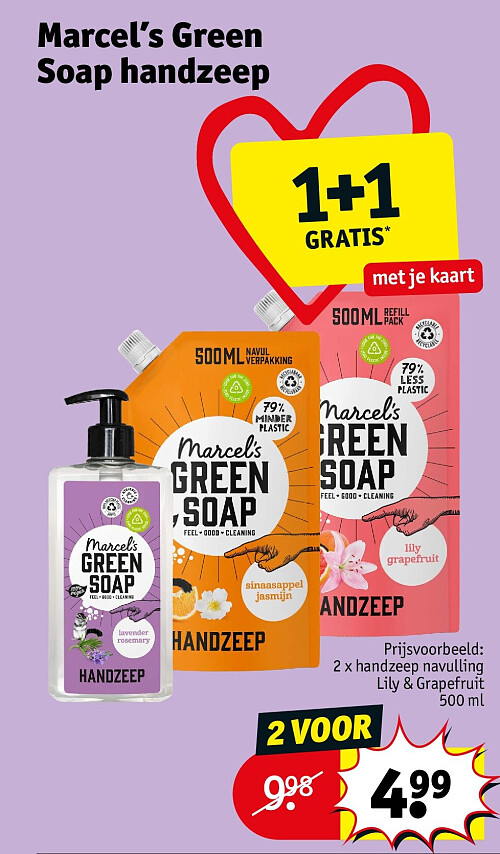 Marcel’s Green Soap handzeep