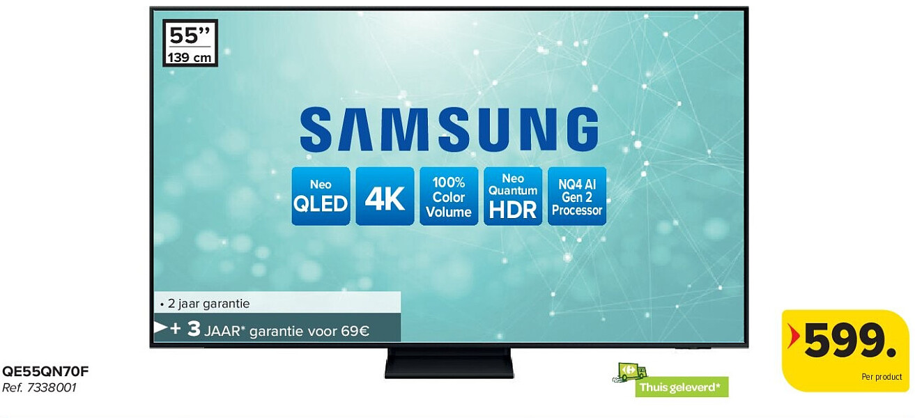 SAMSUNG QE55QN70F QLED TV