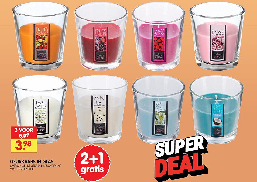 GEURKAARS IN GLAS