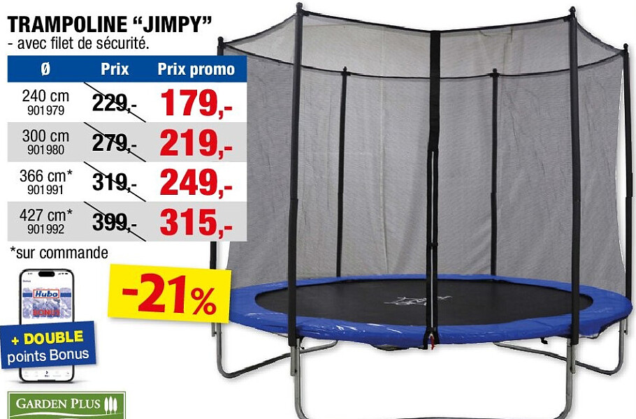 TRAMPOLINE “JIMPY”