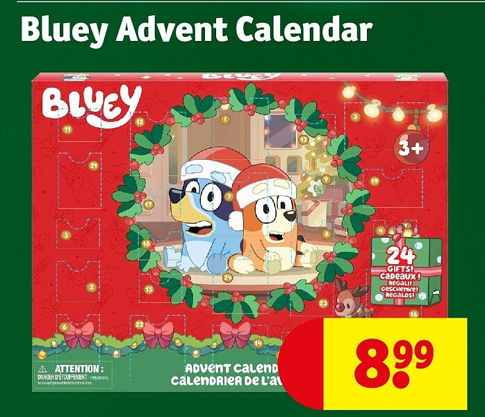 Bluey Advent Calendar