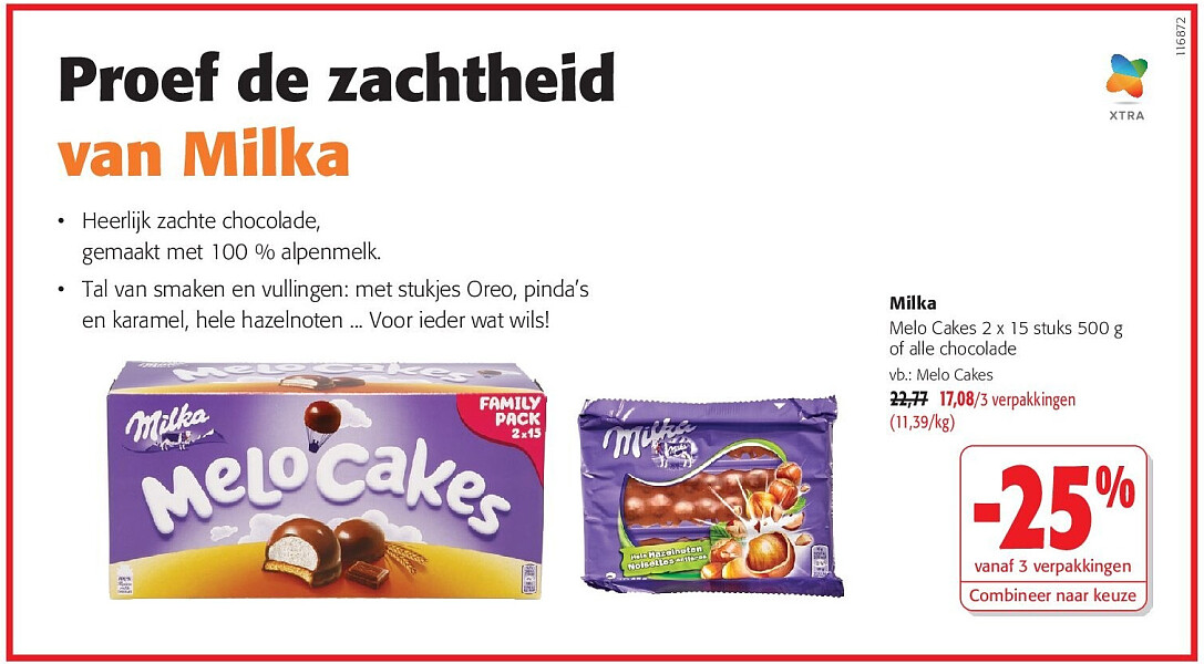 Milka Melo Cakes