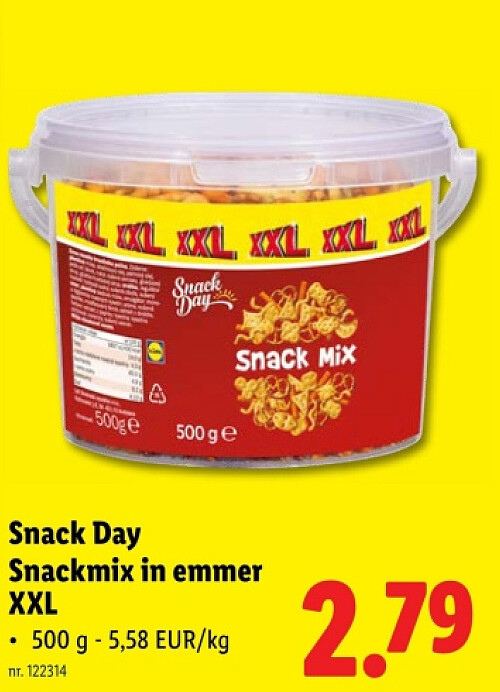 Snackmix in emmer XXL