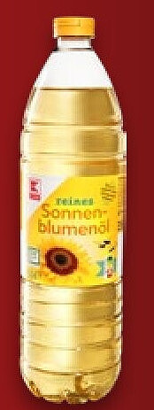 Sonnenblumenöl, 1-l-Flasche