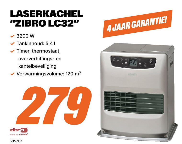 LASERKACHEL “ZIBRO LC32”